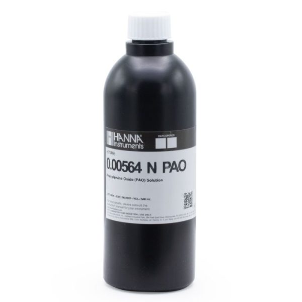 Solución de Óxido de Fenilarsina (PAO) (0.00564 N), 500 mL - HI70466