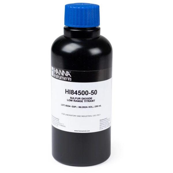 Titulante de Rango Bajo para Mini Titulador de Dióxido de Sulfuro - HI84500-50