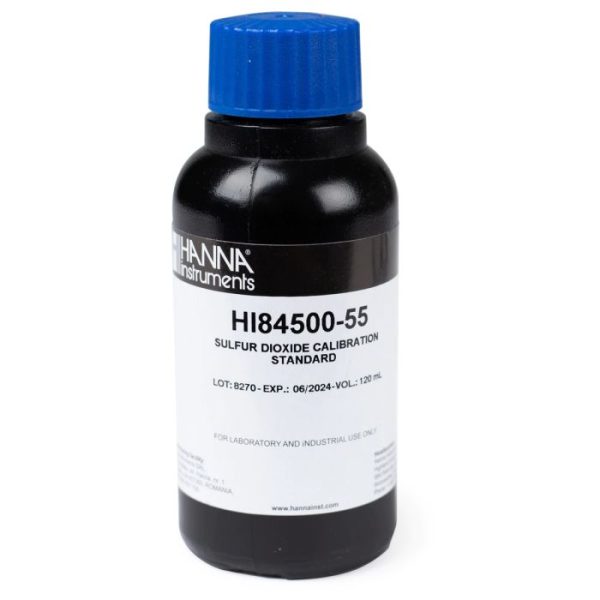 Estándar de Calibración de la Bomba para Mini Titulador de Dióxido de Sulfuro - HI84500-55