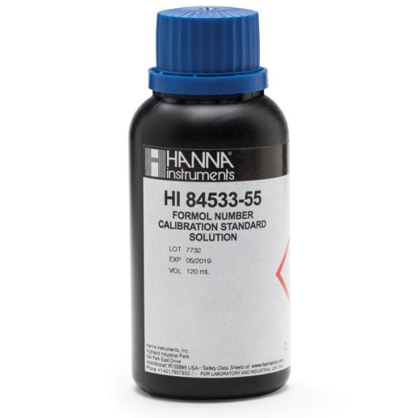 Estándar de Calibración de la Bomba para Mini Titulador de Número de Formol - HI84533-55