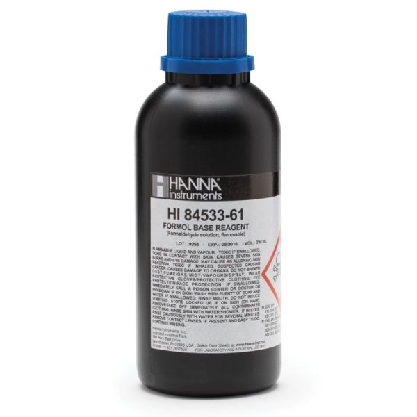 Reactivo Base de Formol para Mini Titulador de Número de Formol - HI84533-61